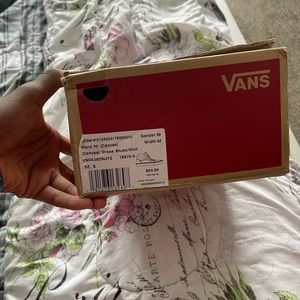 Dress Blues/White Mens Vans